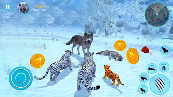 野生白虎家庭模拟游戏官方版图片1