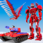 鹰机器人飞行模拟2023游戏下载-鹰机器人飞行模拟2023（无限能量）安卓手机版下载v1.0